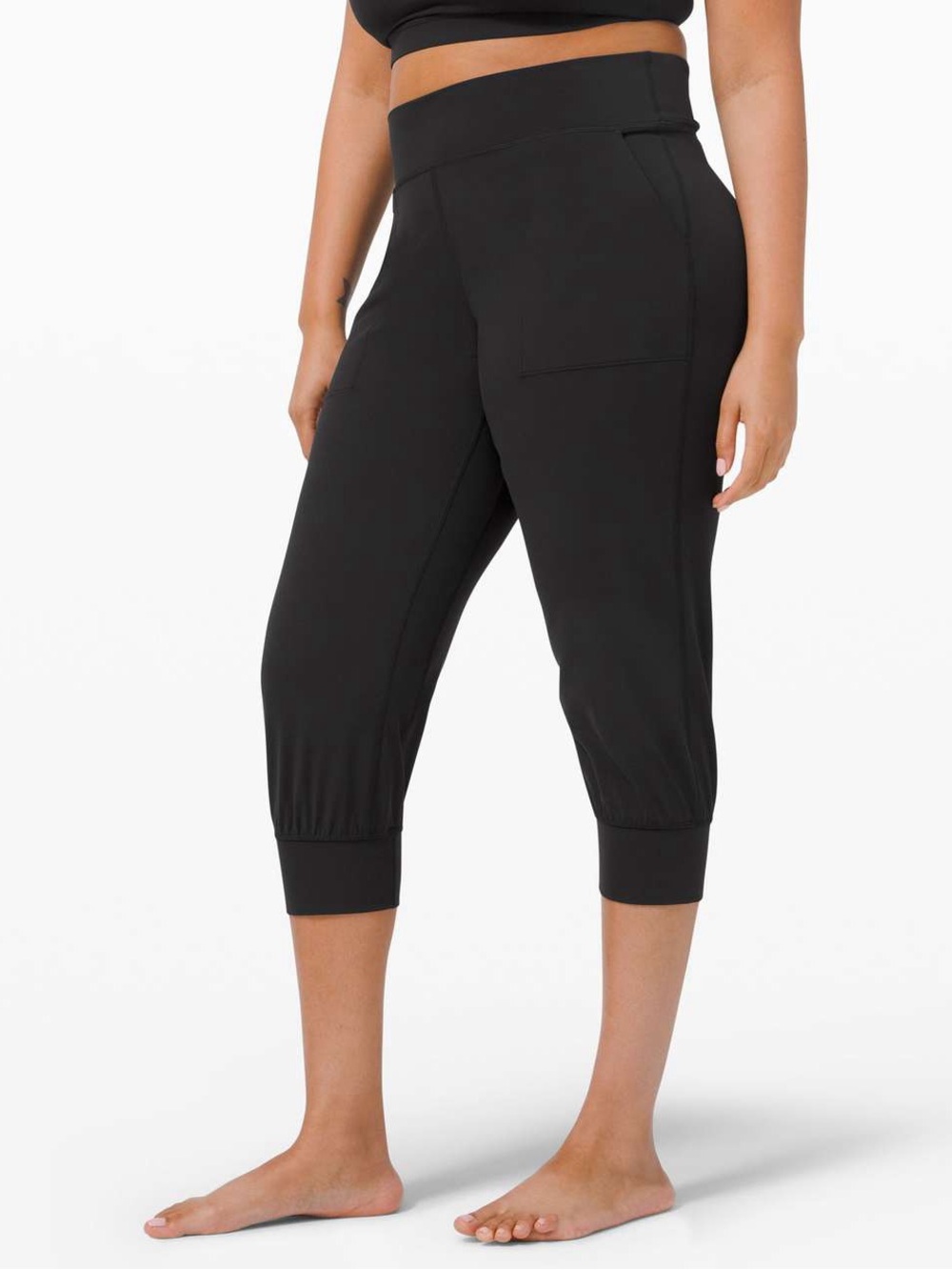 Lululemon Align High-Rise Jogger Crop Black Size